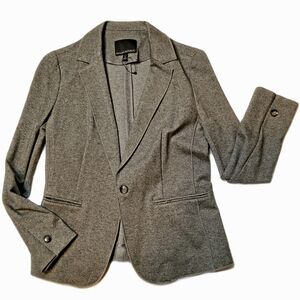 Banana Republic Gray Tailored Women's Blazer